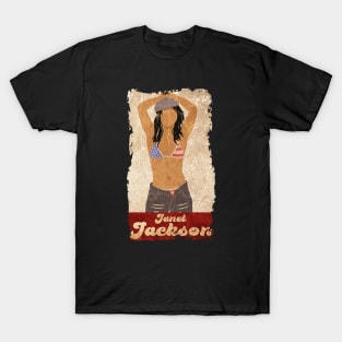 vintage old janet T-Shirt